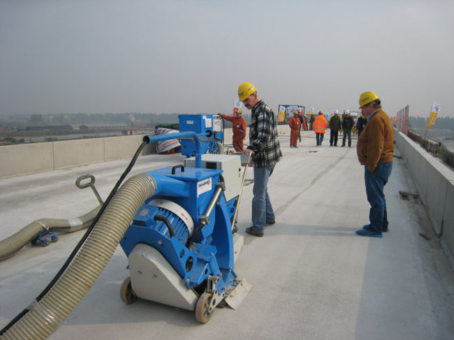 大理石路面拋丸機(jī)，大理石路面翻新機(jī)器