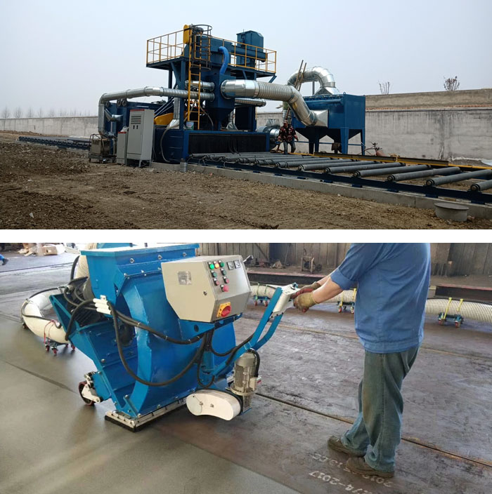 大型鋼板拋丸機(jī) 大型鋼板拋丸機(jī)