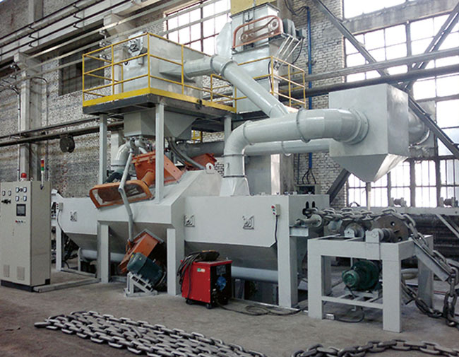 QM錨鏈拋丸清理機(jī) QM錨鏈拋丸清理機(jī)