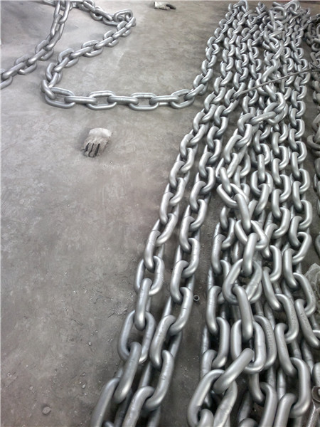 錨鏈拋丸清理之后的效果圖 錨鏈拋丸清理之后的效果圖