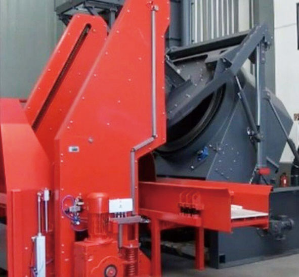 傾斜滾筒拋丸清理機