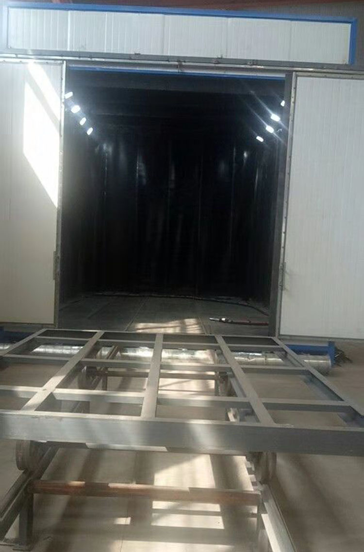 無地坑風力回收噴砂房